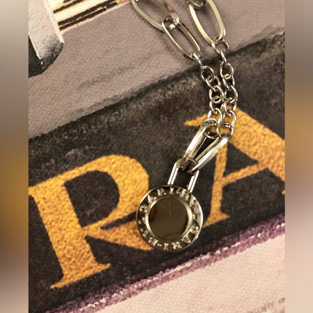 BVLGARI Pendant on Custom SS Link Chain Necklace  *NEW!